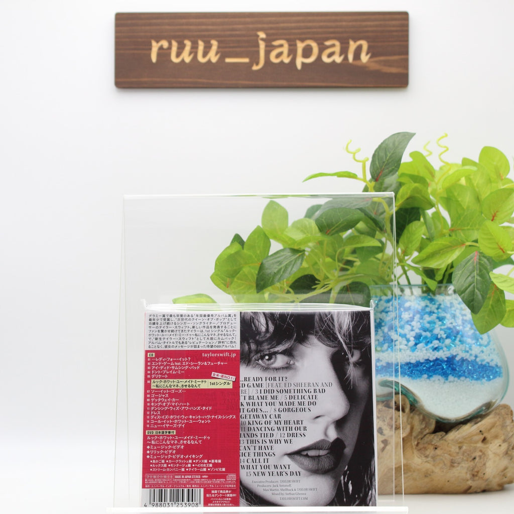 TAYLOR SWIFT-REPUTATION-JAPAN ONLY CD+DVD Ltd/Ed New