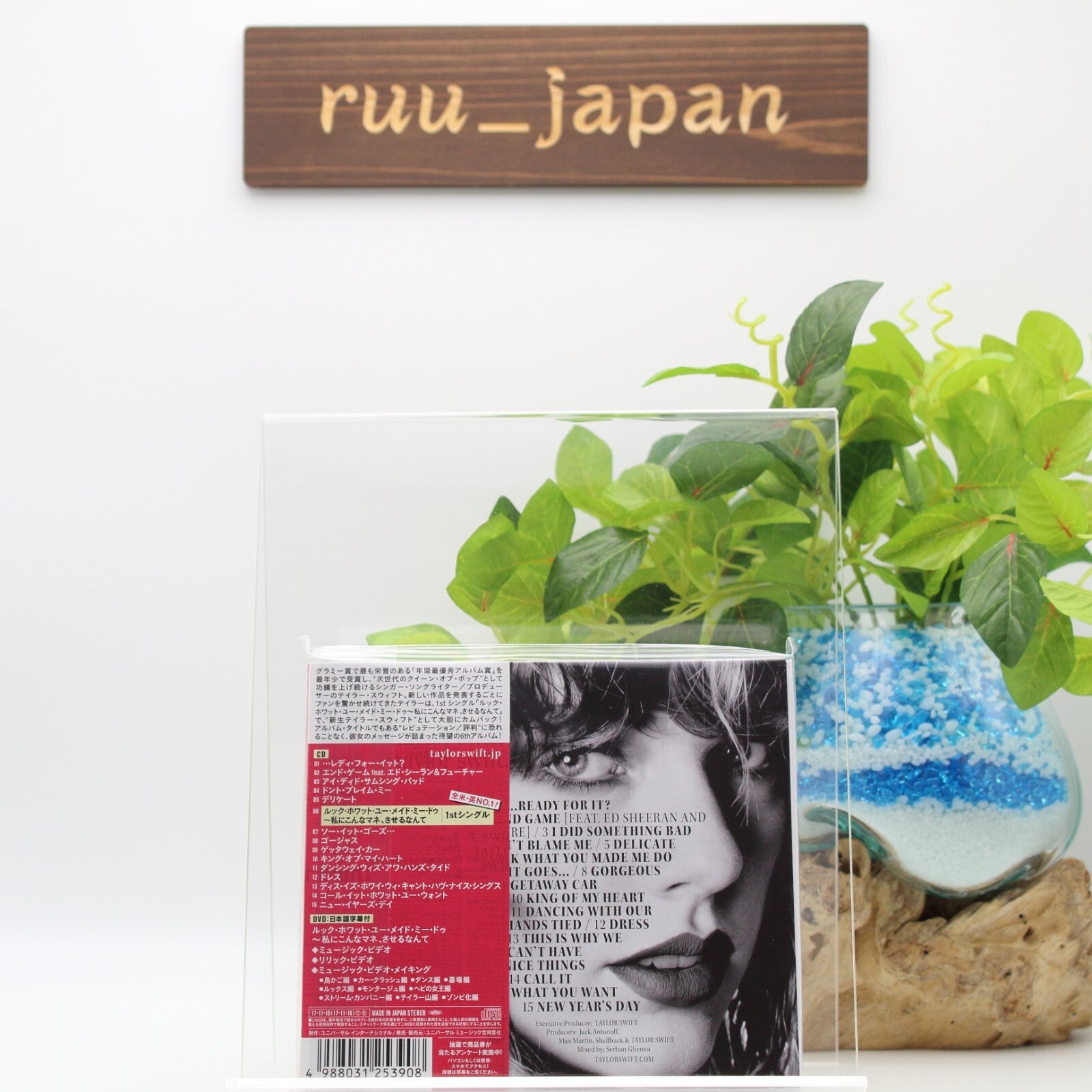 TAYLOR SWIFT-REPUTATION-JAPAN ONLY CD+DVD Ltd/Ed New