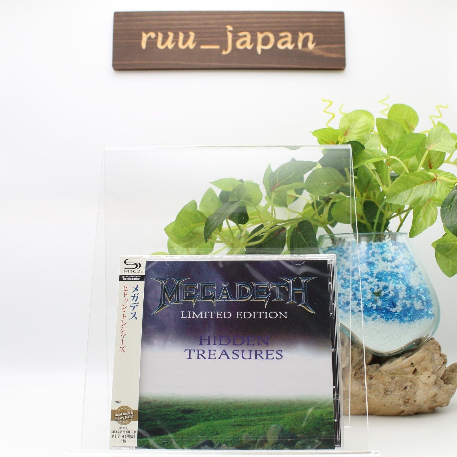 CD New Megadeth Hidden Treasures Compilation Japan OBI