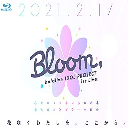 hololive IDOL PROJECT 1st Live Bloom Blu-ray Photo Booklet New