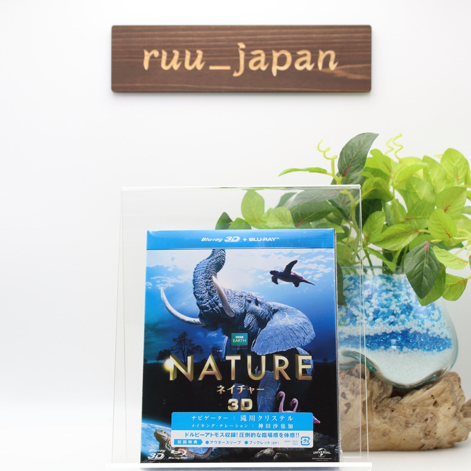 Nature 3D & 2D Blu-ray Set Patrick Morris 4K Dolby Atmos GNXF1803 Japan New