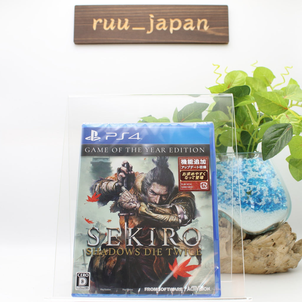 New Sekiro Shadows Die Twice Game of the year Edition PS4 Playstation