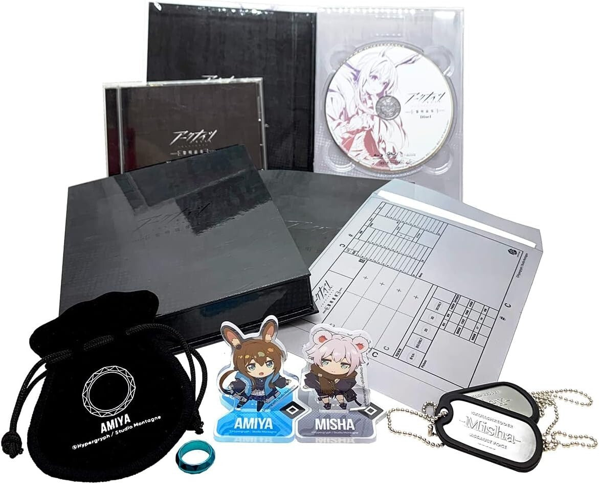 Arknights Prelude to Dawn Blu-ray Box First Limited Edition CD Booklet Japan new
