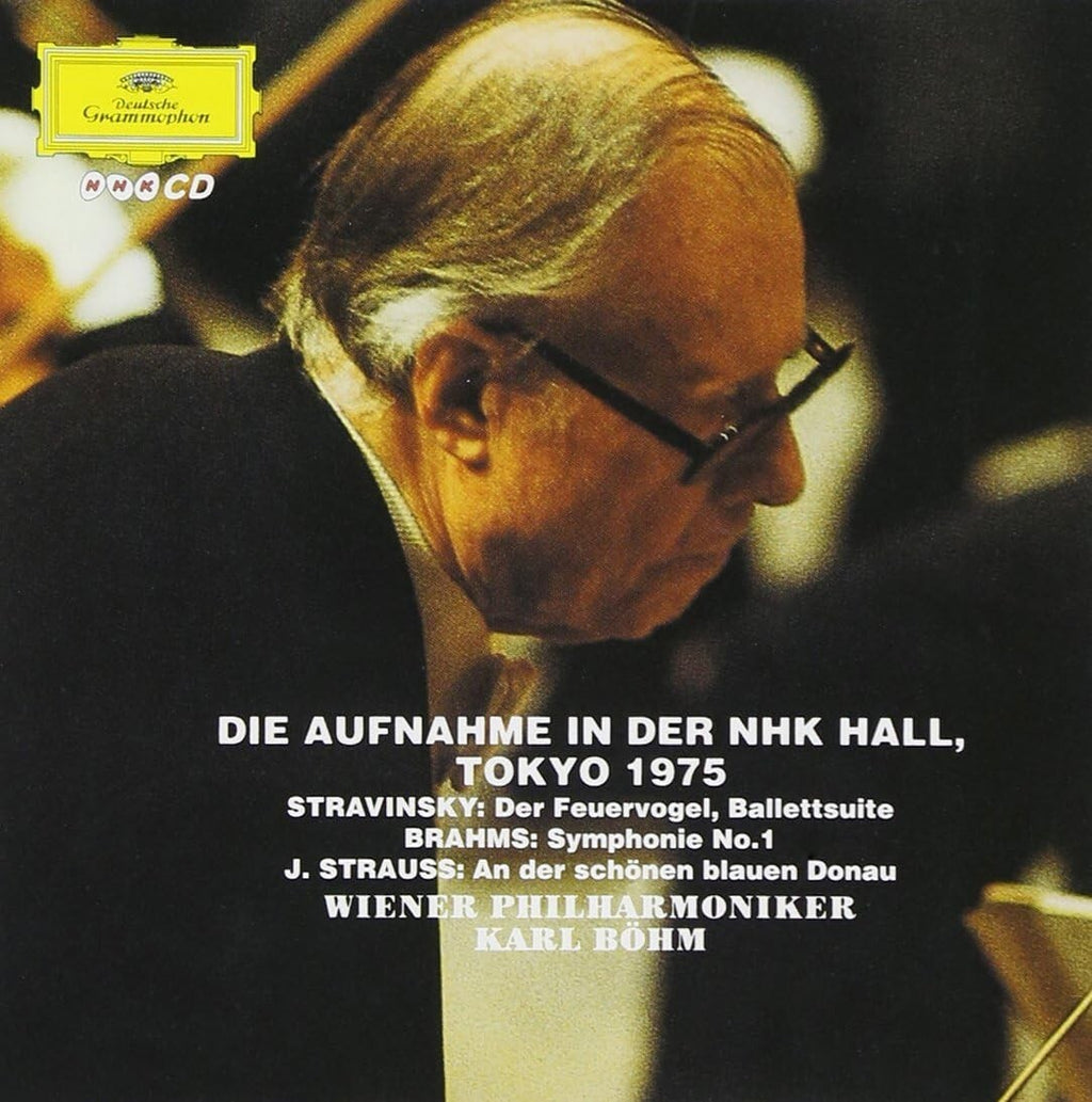Karl Bohm/VPO LIVE 1975 CD(SHM-CD) Brahms Symphony No.1/others Japan OBI New