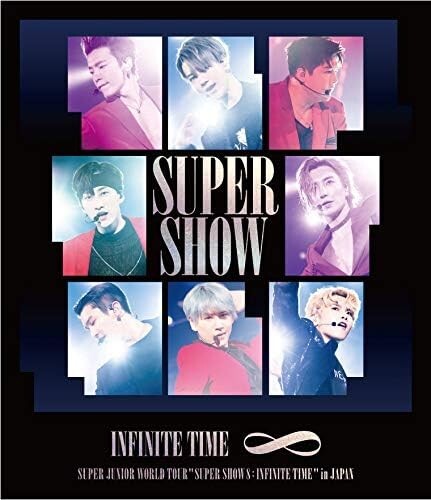 SUPER JUNIOR WORLD TOUR SUPER SHOW 8 INFINITE TIME in JAPAN Blu-ray New