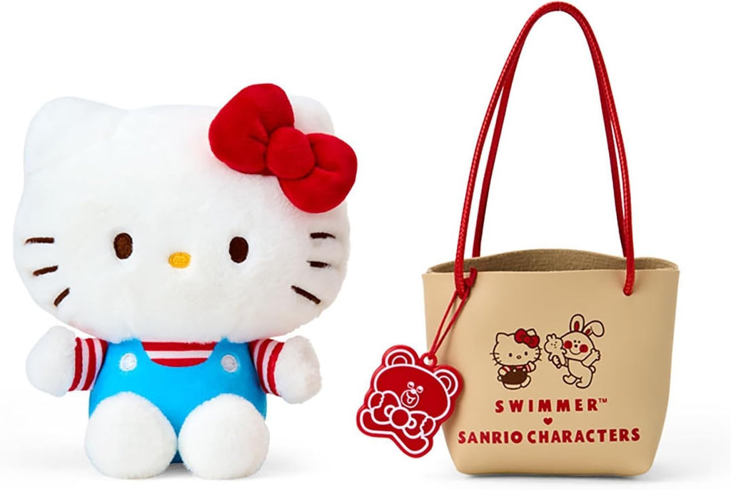Sanrio SANRIO SWIMMER Plush Toy 2nd Edition Hello Kitty Polyester Ages 3 and NEW