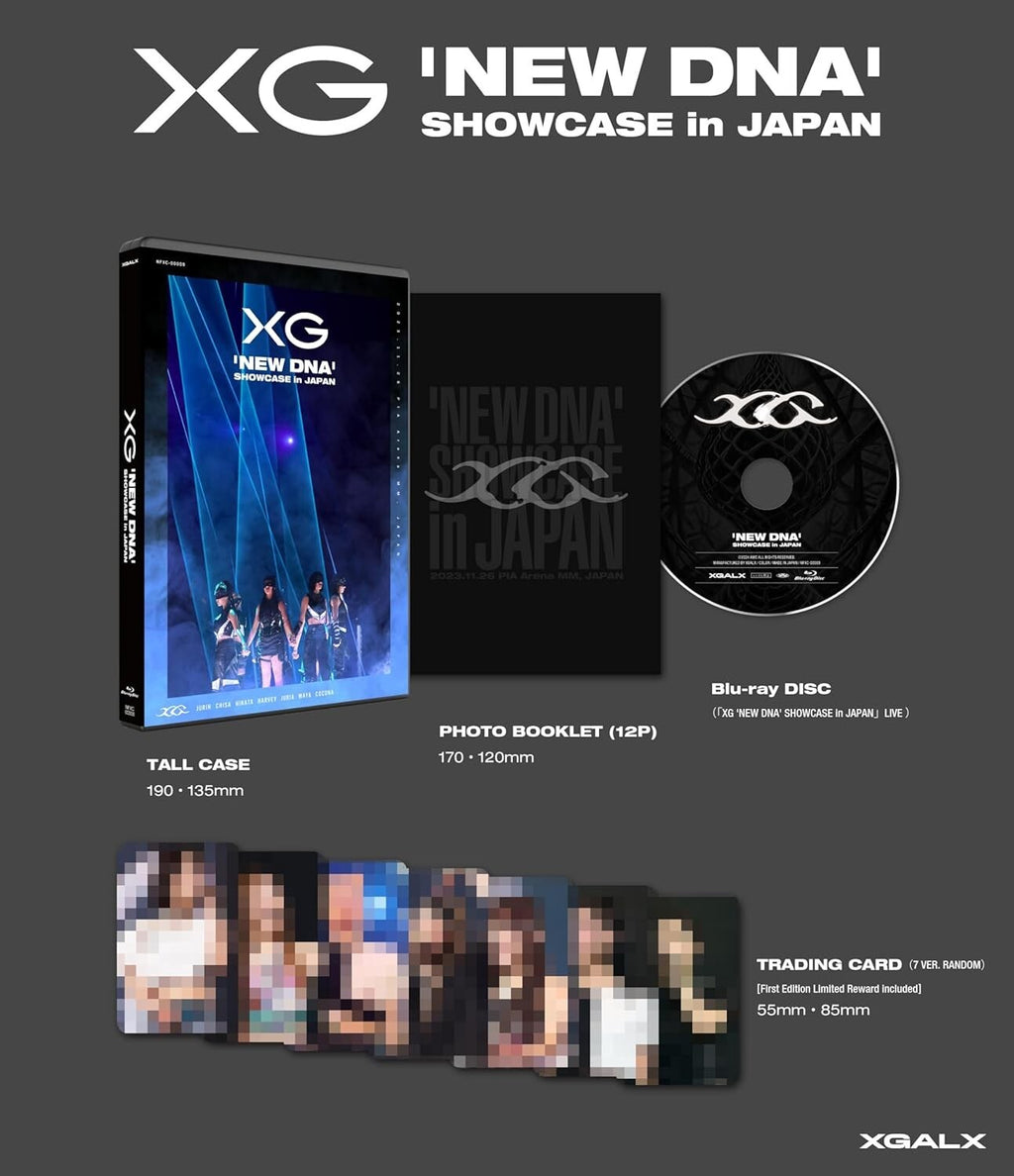 XG NEW DNA SHOWCASE in JAPAN Blu-ray NFXC-9 New