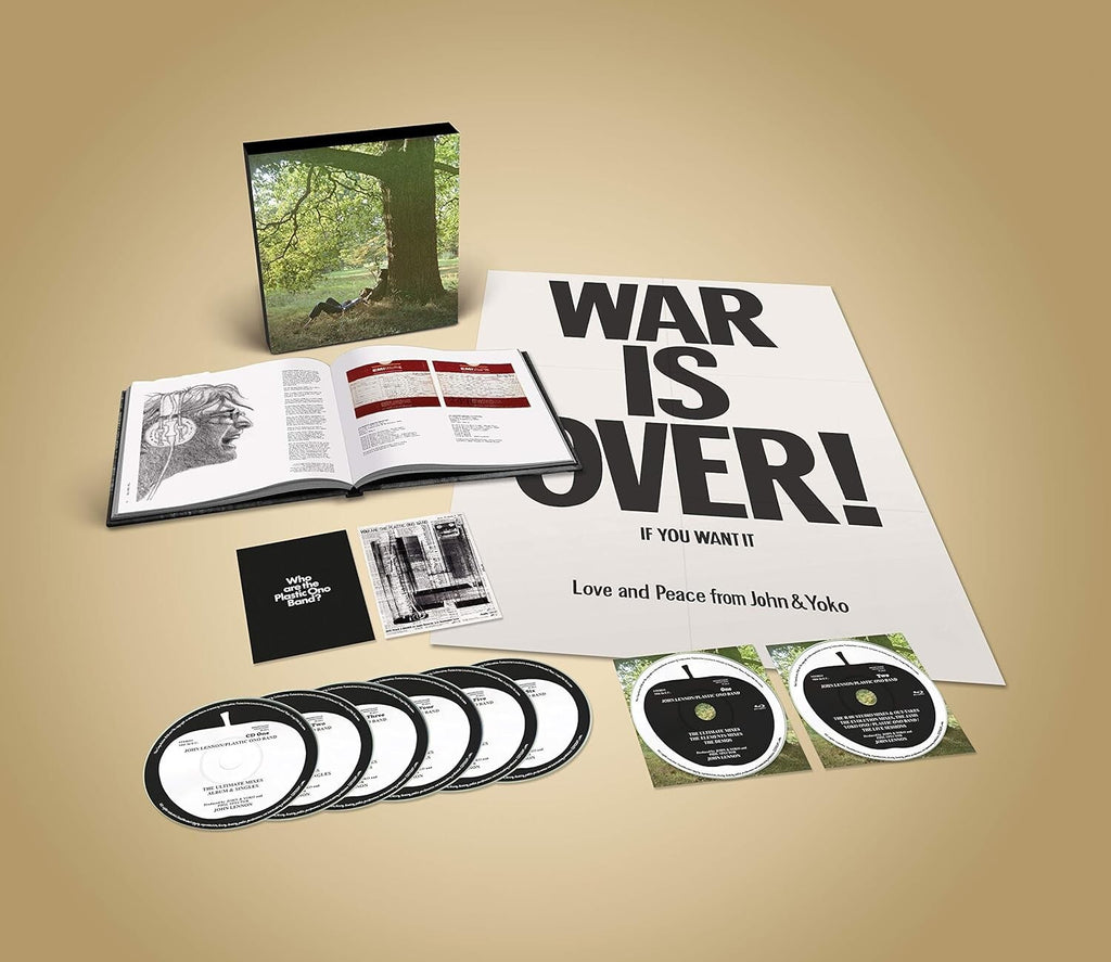John Lennon Plastic Ono Band Limited Deluxe Edition 6 SHM CD + 2 Blu-ray New
