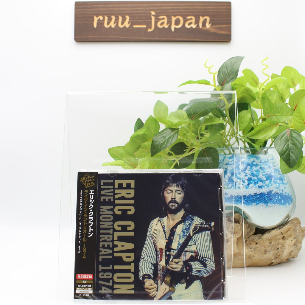 New ERIC CLAPTON LIVE MONTREAL 1974  JAPAN 2 CD