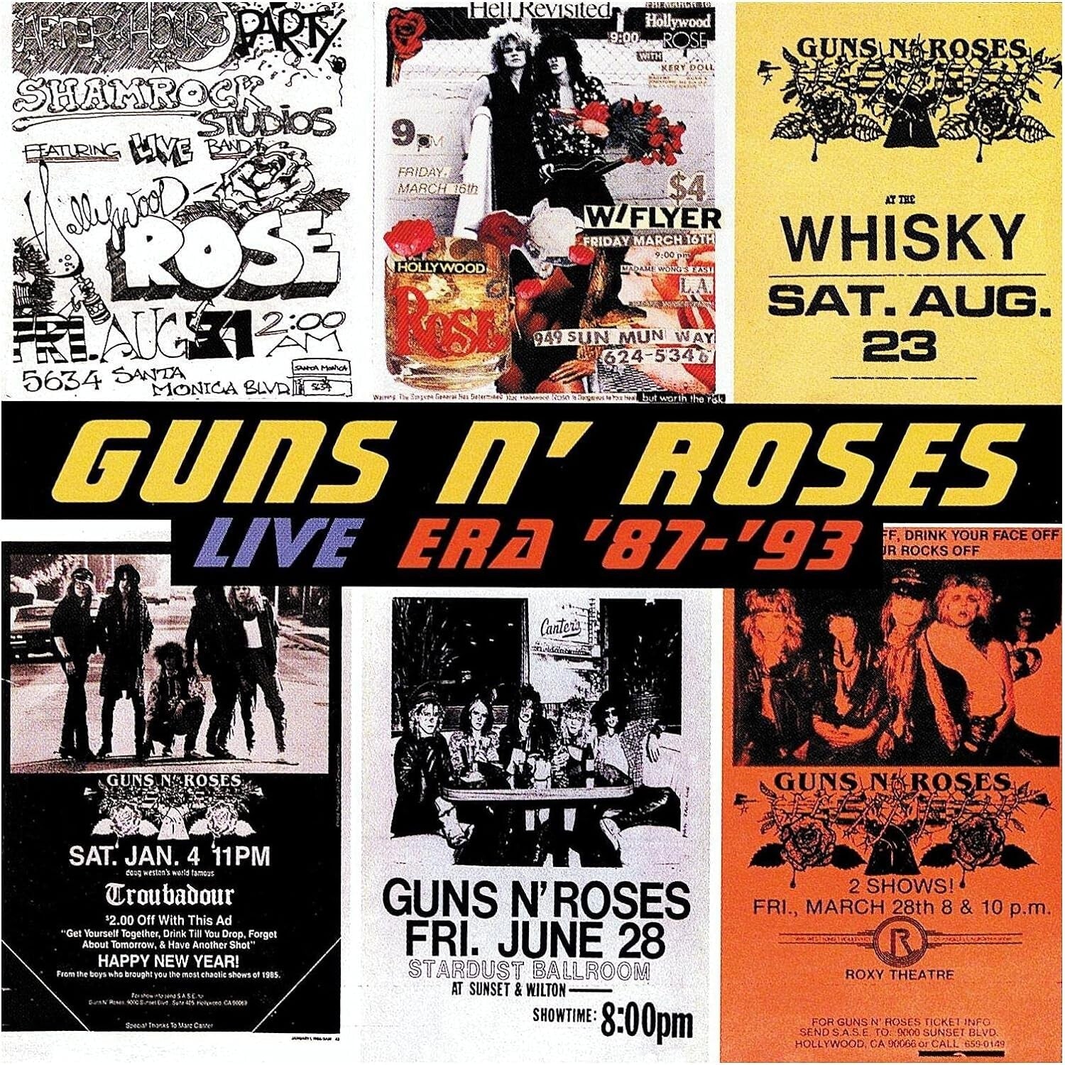 Guns N Roses - Live Era 87 - 93 (SHM-CD) From Japan NEW