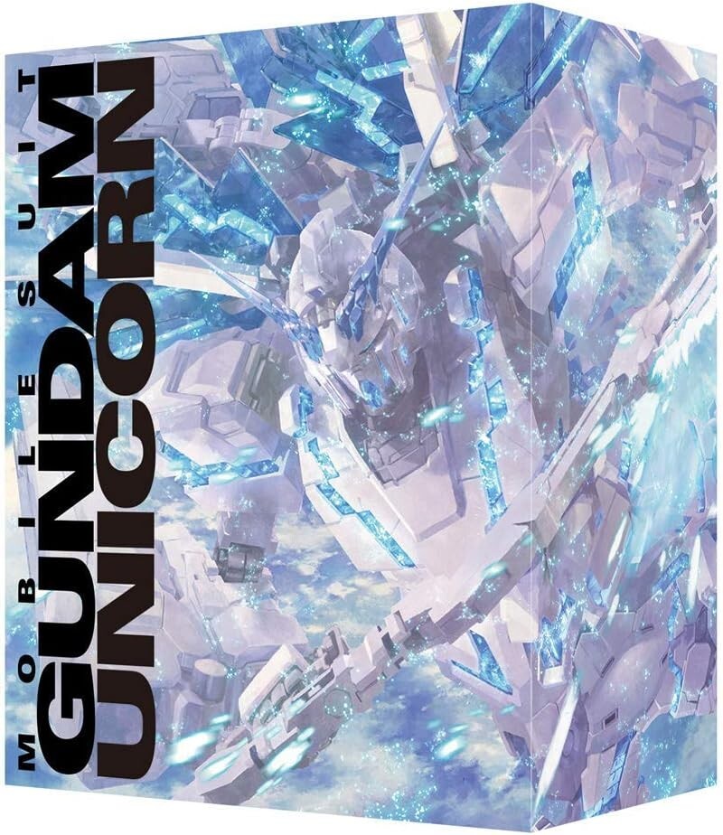 Mobile Suit Gundam Unicorn Blu-ray Box Complete Edition w/ RG PERFECTIBILITY New