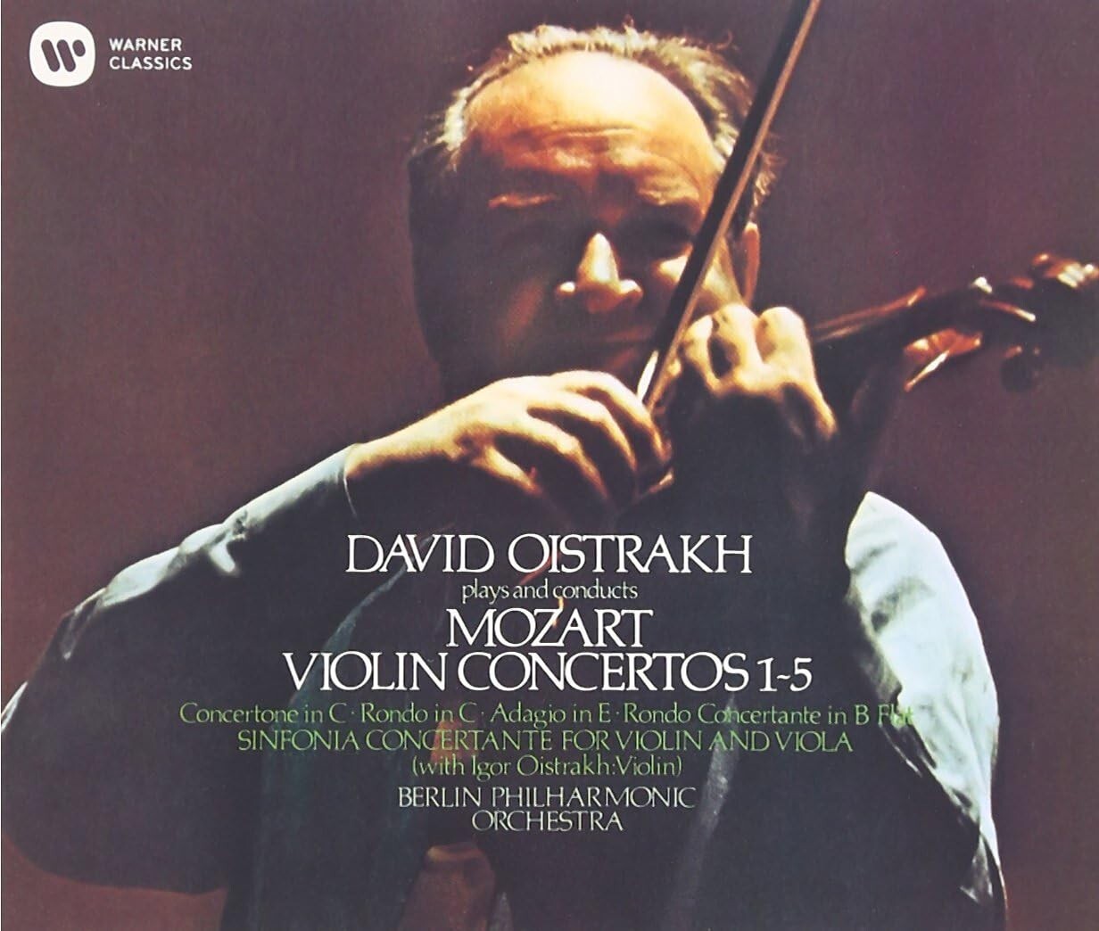 New DAVID OISTRAKH [VIOLIN]-MOZART: VIOLIN CONCERTOS NOS.1-5 ETC.-JAPAN CD