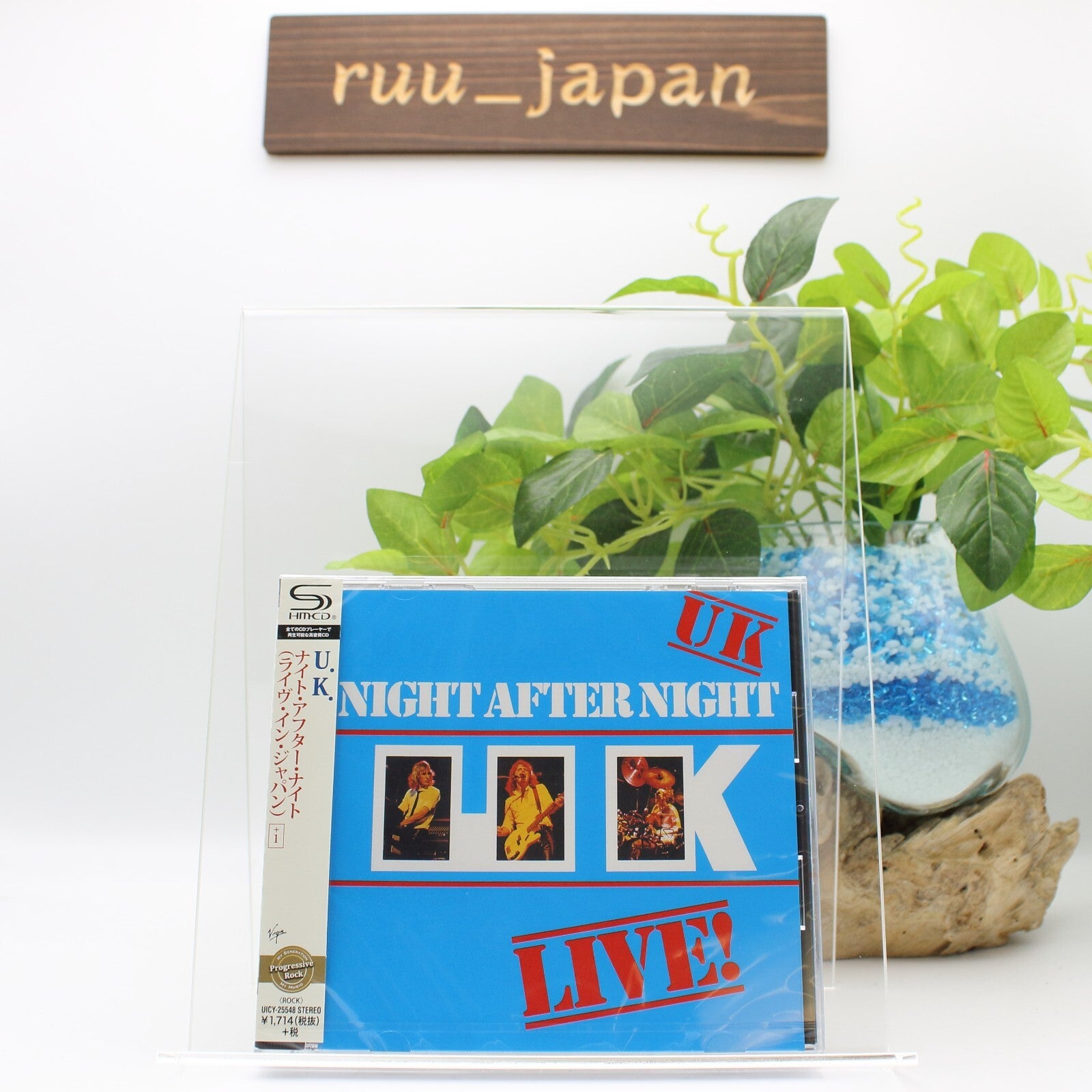 U.K.-NIGHT AFTER NIGHT-JAPAN SHM-CD BONUS TRACK From Japan NEW