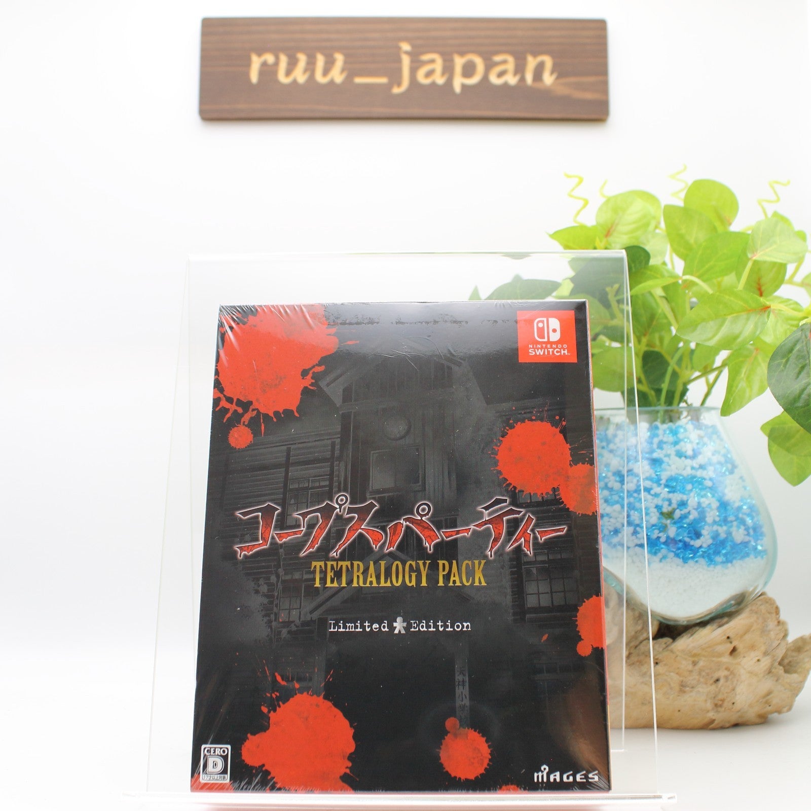 New Corpse Party TETRALOGY PACK Limited Edition Switch + BD & Soundtrack DVD-ROM