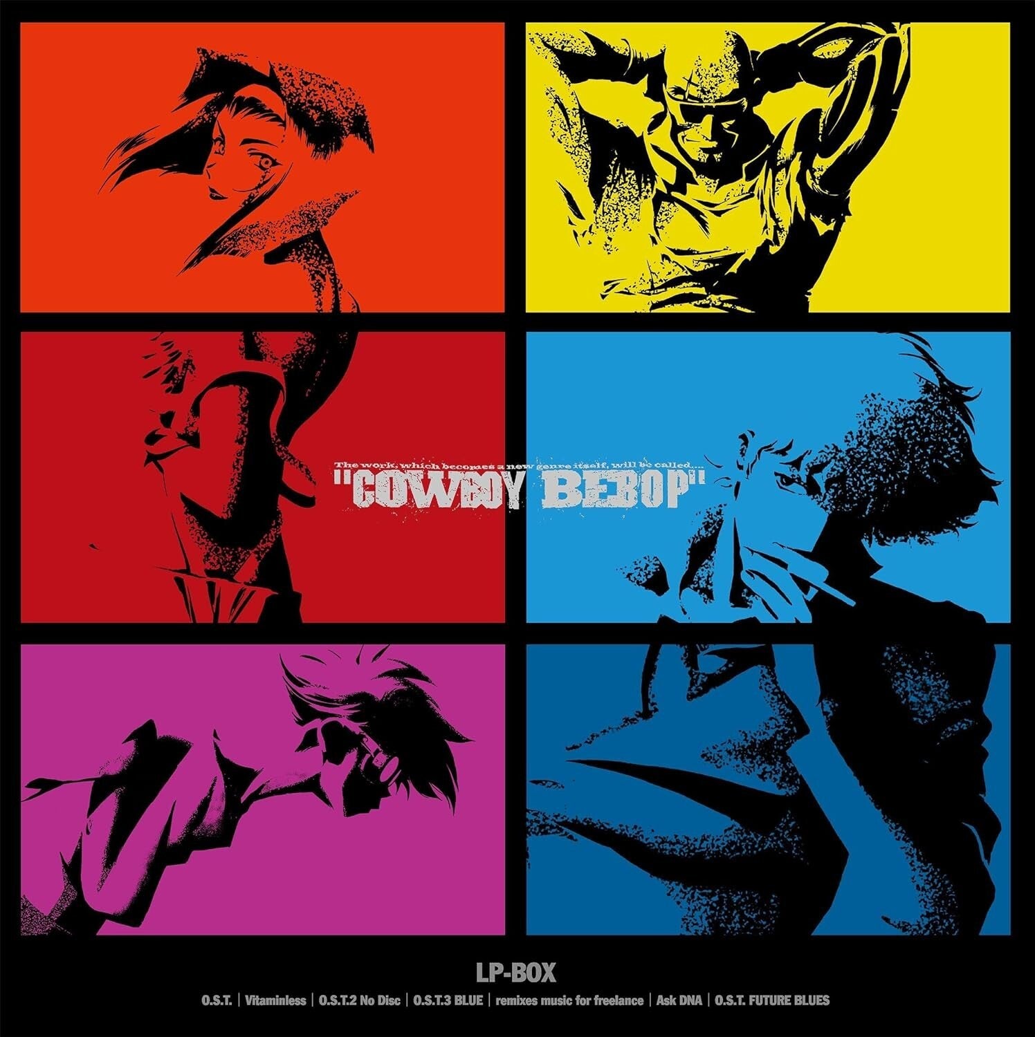 New Seatbelts Cowboy Bebop LP-Box VTJL17 LP Limited Edition 11 analog discs