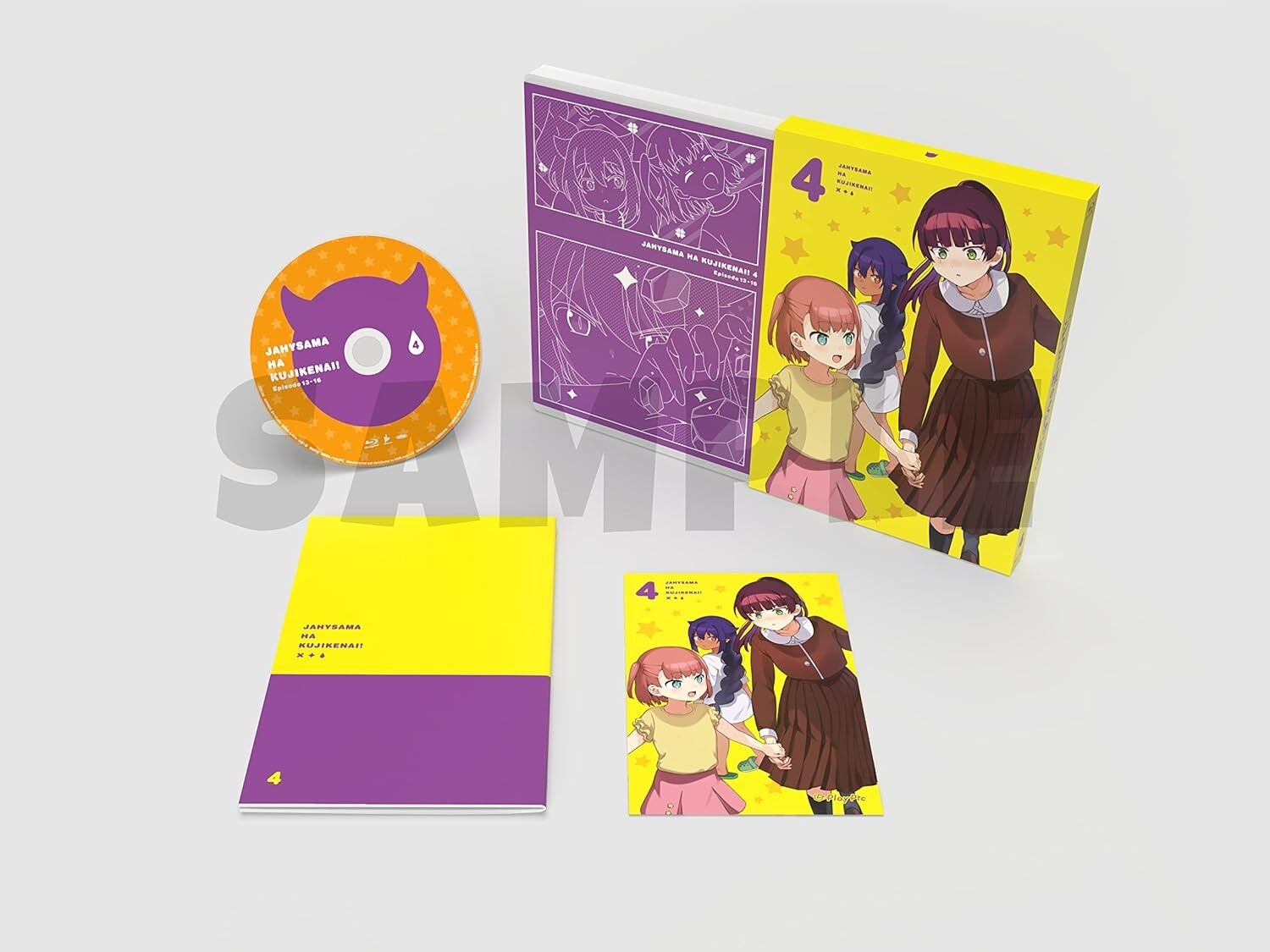 The Great Jahy Will Not Be Defeated Vol.4 Blu-ray Booklet From Japan NEW