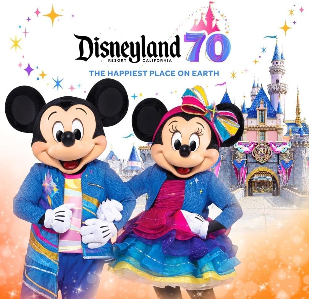 CD New CA Disneyland Resort 70th Anniversary Celebration Album Japan Exclusive