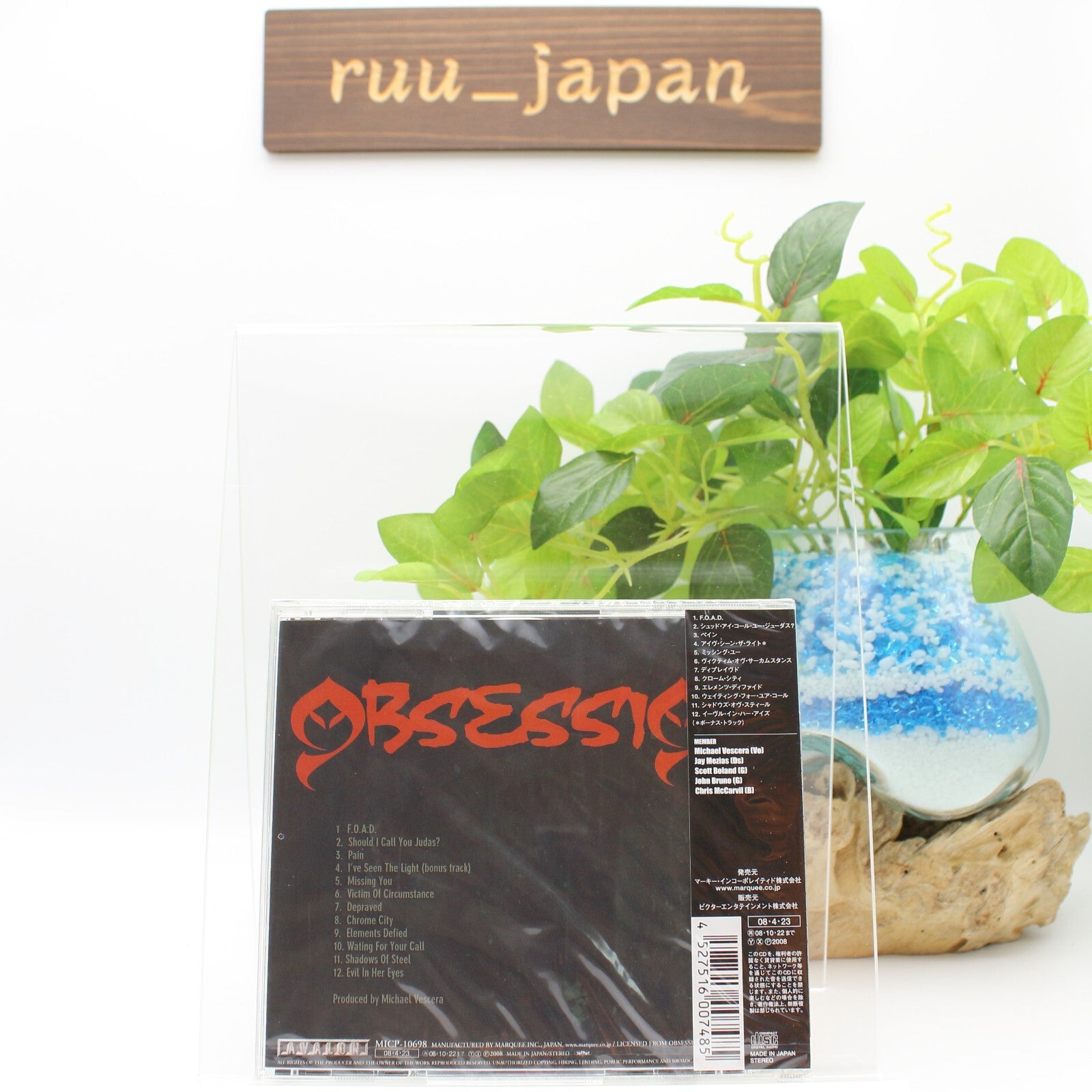 New OBSESSION ST + 1 JAPAN CD