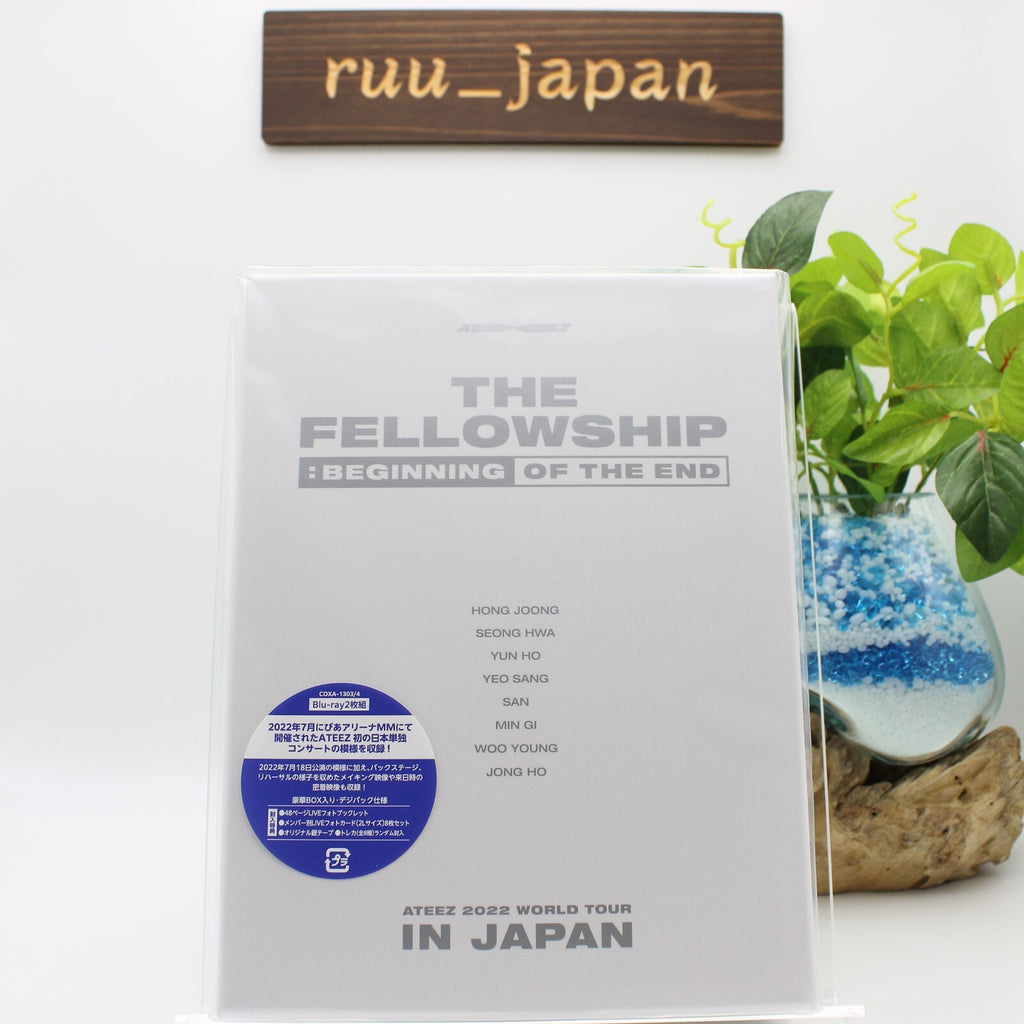 ATEEZ 2022 WORLD TOUR THE FELLOWSHIP BEGINNING OF THE END IN JAPAN Blu-ray NEW