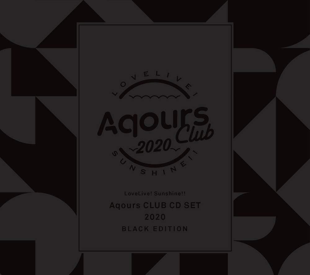 CD New Love Live! Sunshine!! Aqours CLUB SET 2020 BLACK EDITION - 3CD+2DVD