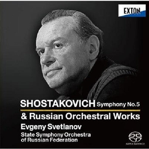 Evgeny Svetlanov Shostakovich Symphony No.5 2 SACD Hybrid JAPAN TOWER RECORDS