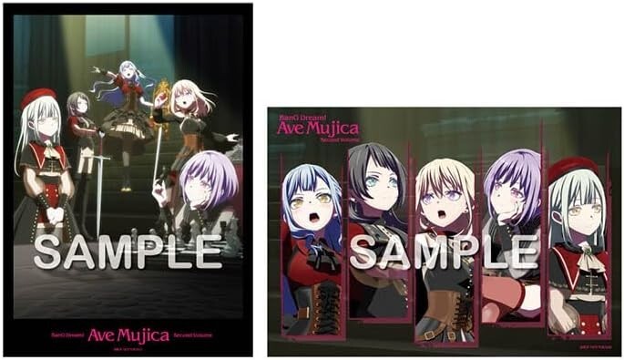 Blu-ray BanG Dream! Ave Mujica Part 2 Blu-ray+CD+Booklet+Stickers Anime Eng Sub