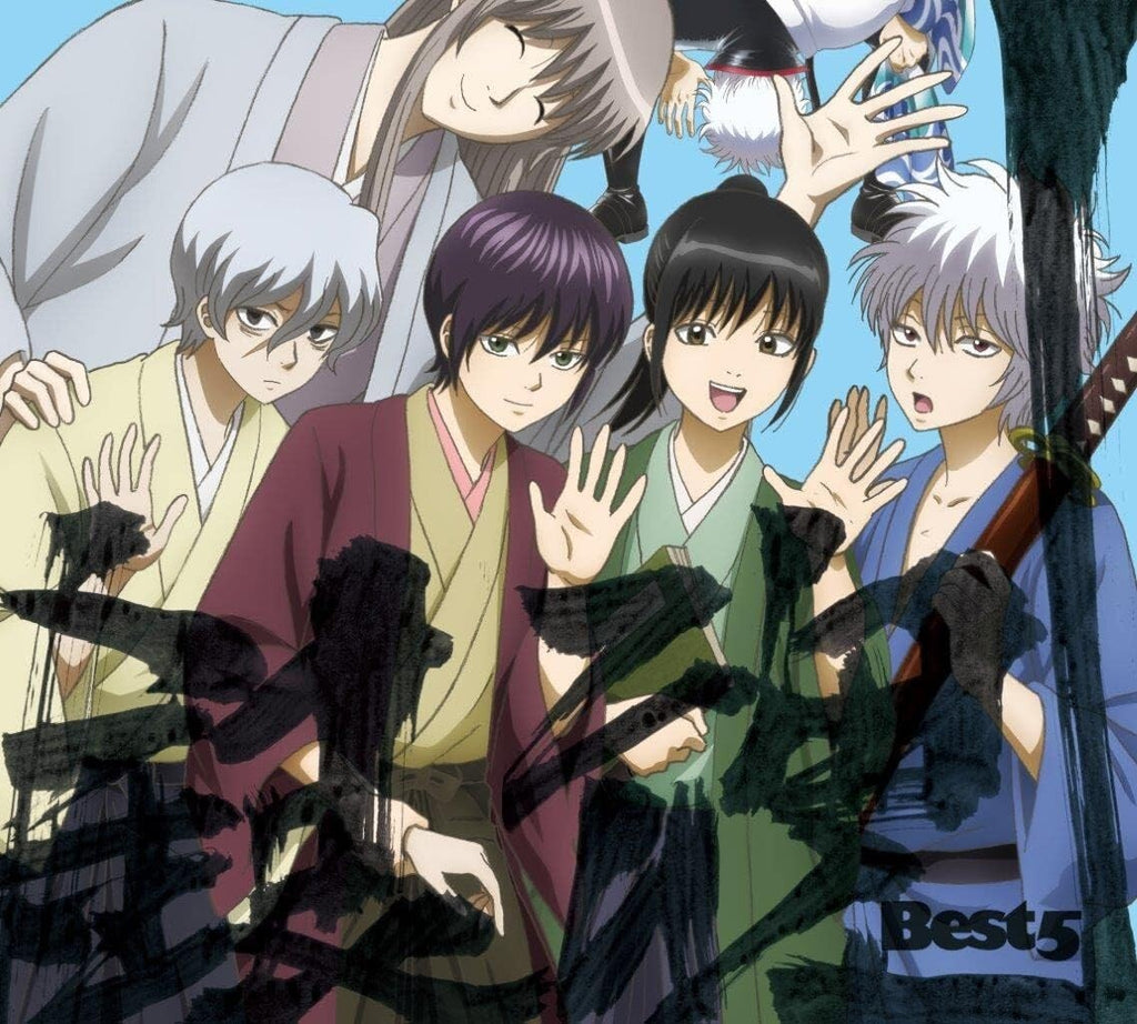 Gintama Best 5 First Limited Edition CD DVD Booklet Box Japan New