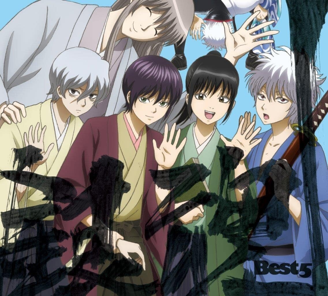 Gintama Best 5 First Limited Edition CD DVD Booklet Box Japan New