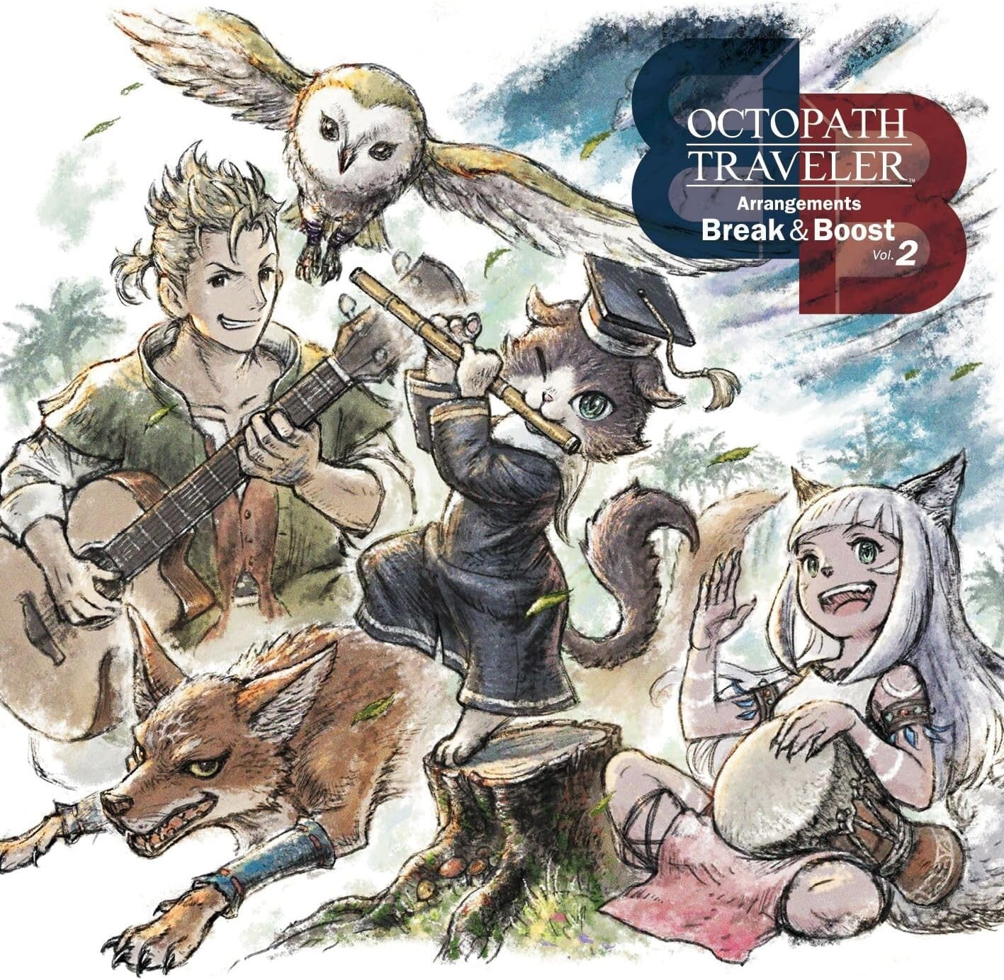 CD OCTOPATH TRAVELER Arrangements Break & Boost Vol.2 Japan CD