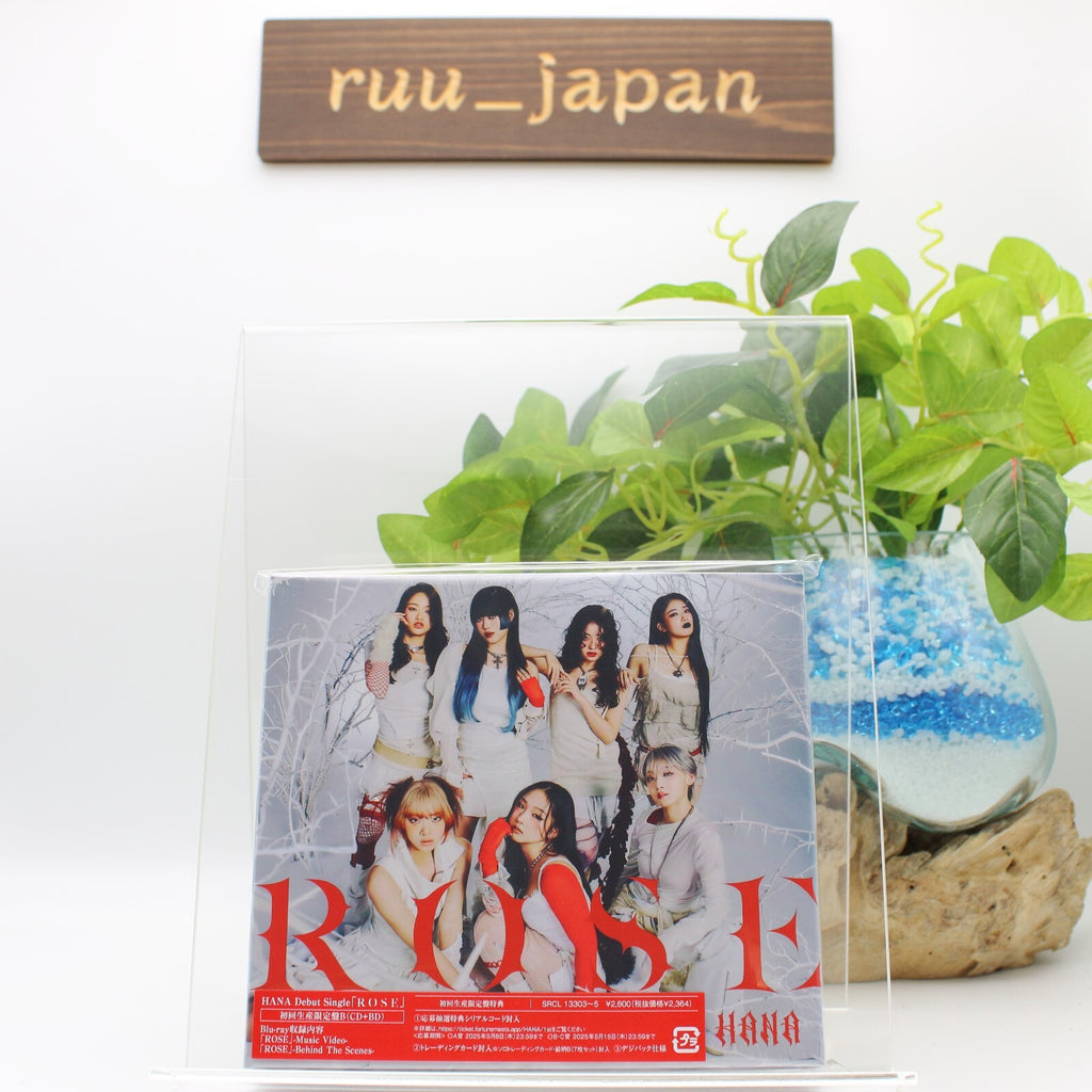 Blu-ray HANA ROSE Limited Edition Type B CD + Blu-ray + 7 Trading Cards