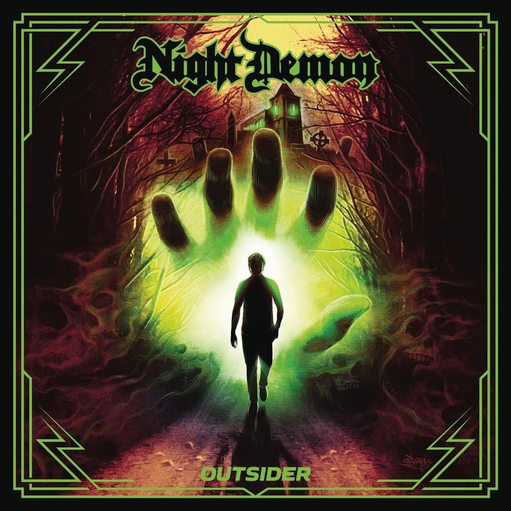 NIGHT DEMON OUTSIDER WITH BONUS TRACK  JAPAN CD New