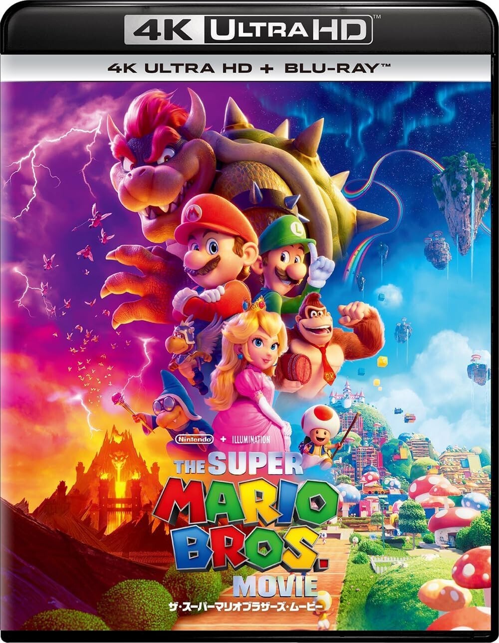 The Super Mario Bros. Movie 4K Ultra HD + Blu-ray GNXF-2853 New