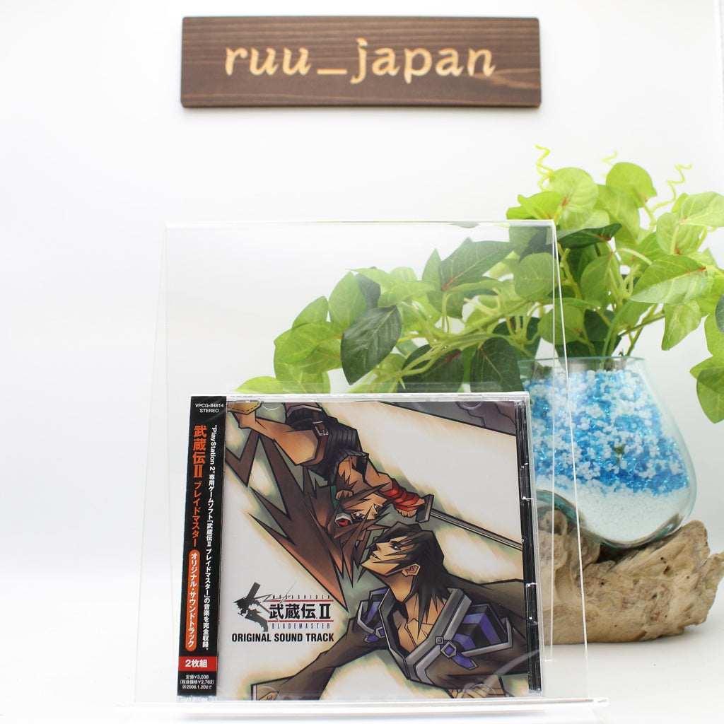 New Musashi Samurai Legend Original Soundtrack CD Game OST Musashiden 2