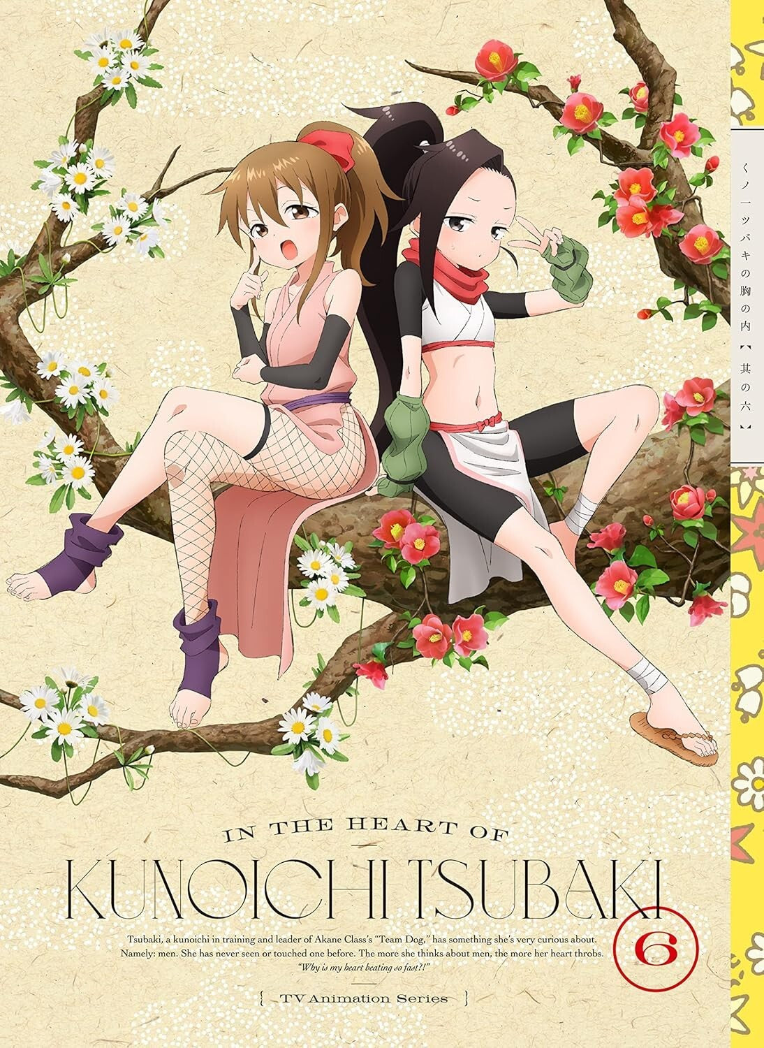 In the Heart of Kunoichi Tsubaki Vol.6 Blu-ray Drama CD Booklet Japan New