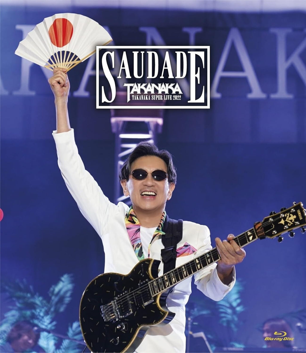 Takanaka Masayoshi TAKANAKA SUPER LIVE 2022 SAUDADE Blu-ray First Limited New