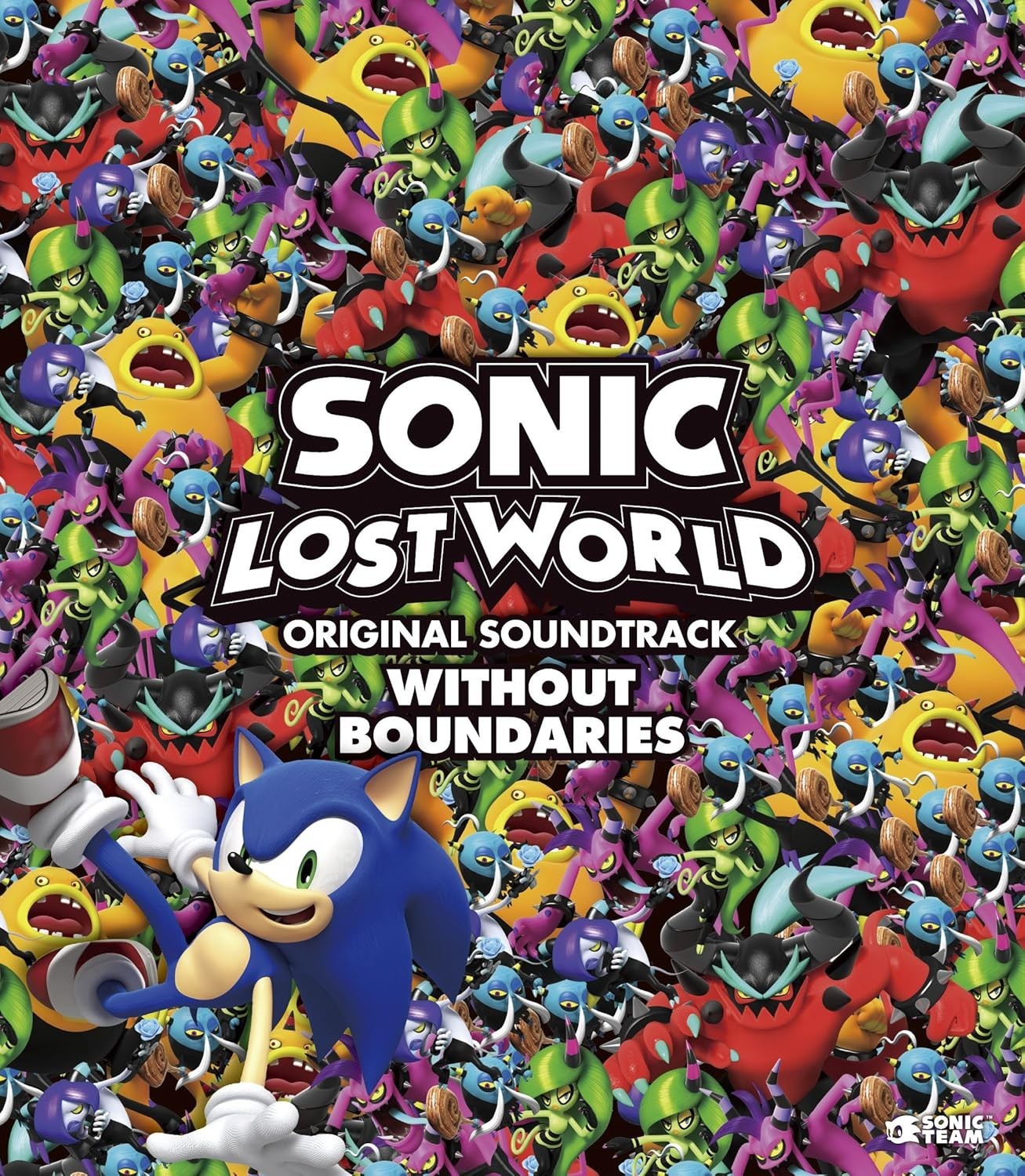 SONIC LOST WORLD ORIGINAL SOUNDTRACK WITHOUT BOUNDARIES Game Music OST BGM NEW