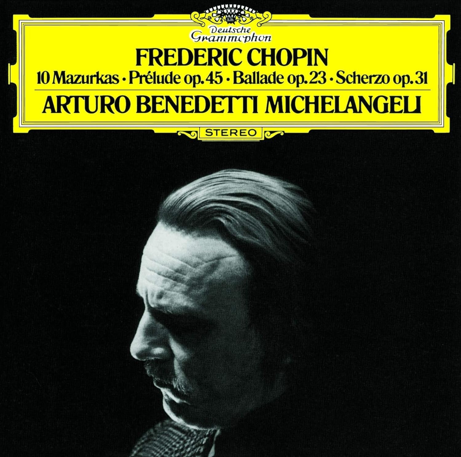 CD New Michelangeli Piano  Chopin 10 Mazurkas/Ballade Op.23/etc Japan OBI