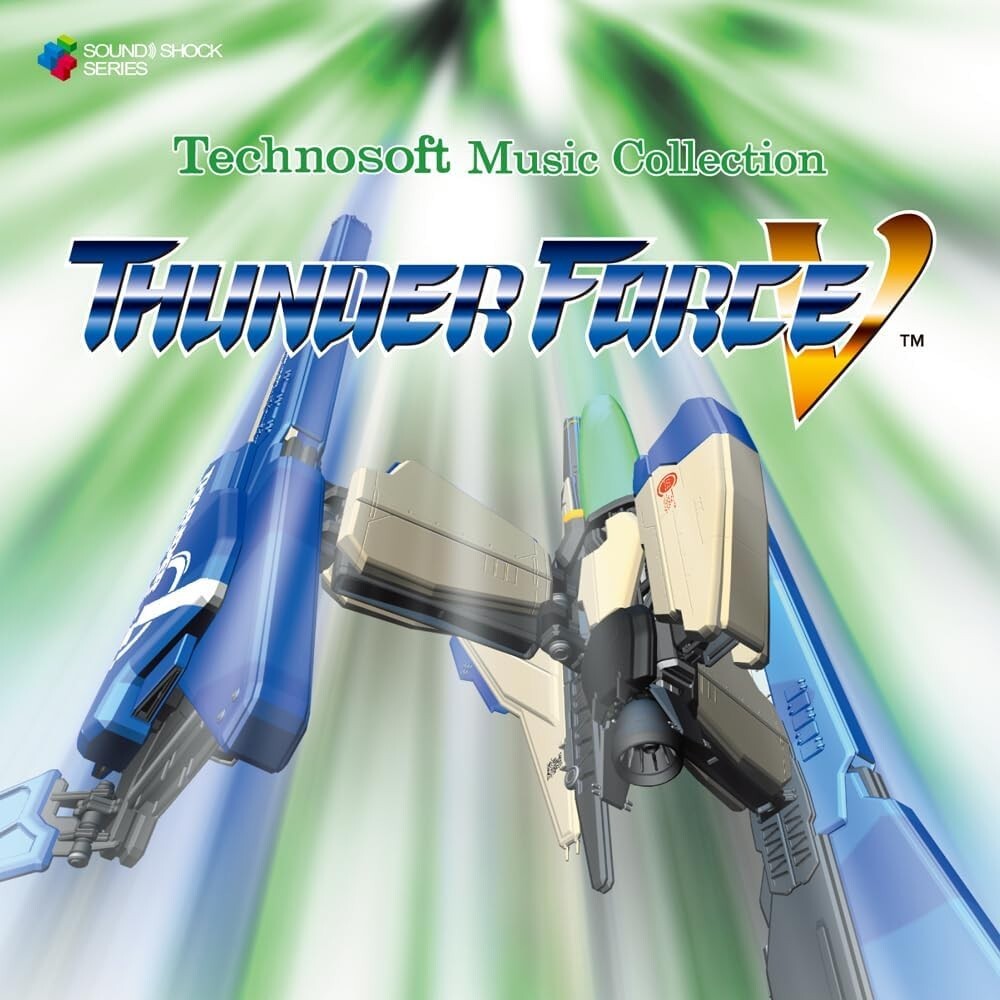 New CD Technosoft Music Collection - THUNDER FORCE V - Original Soundtrack CD