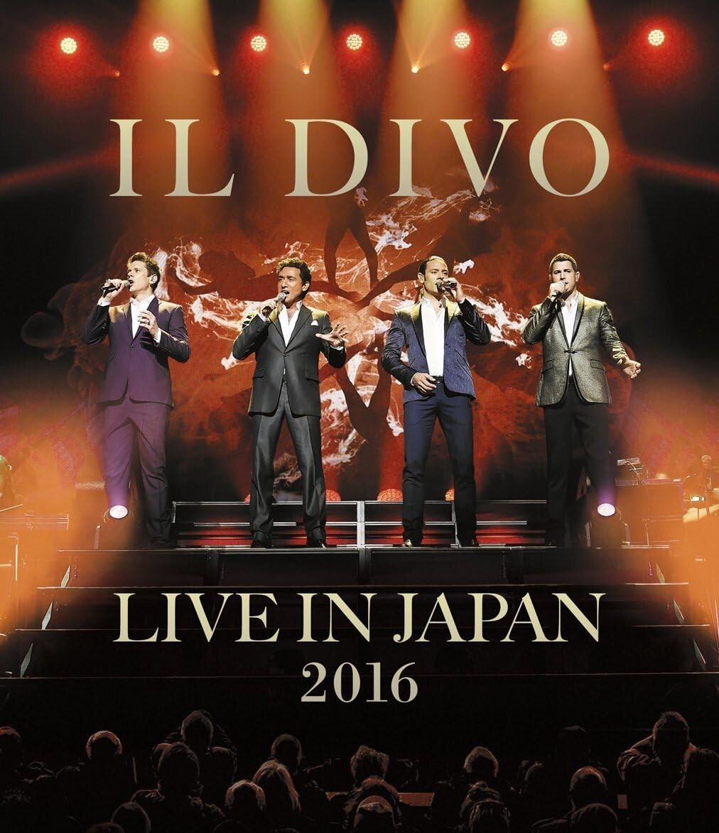 IL DIVO Live in Budokan 2016 Blu-ray From Japan NEW