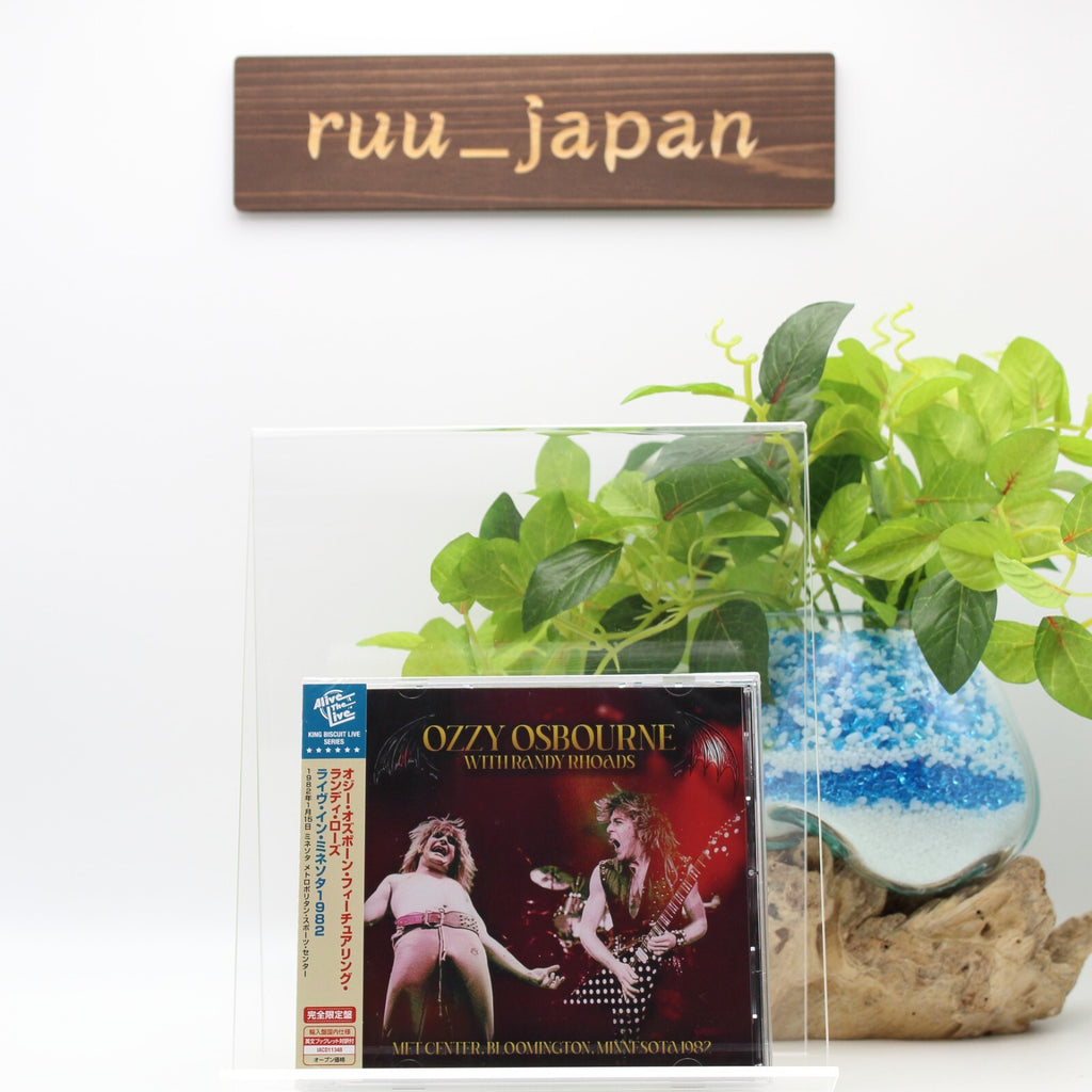 OZZY OSBOURNE WITH RANDY RHOADS LIVE IN MINNESOTA 1982  JAPAN CD New