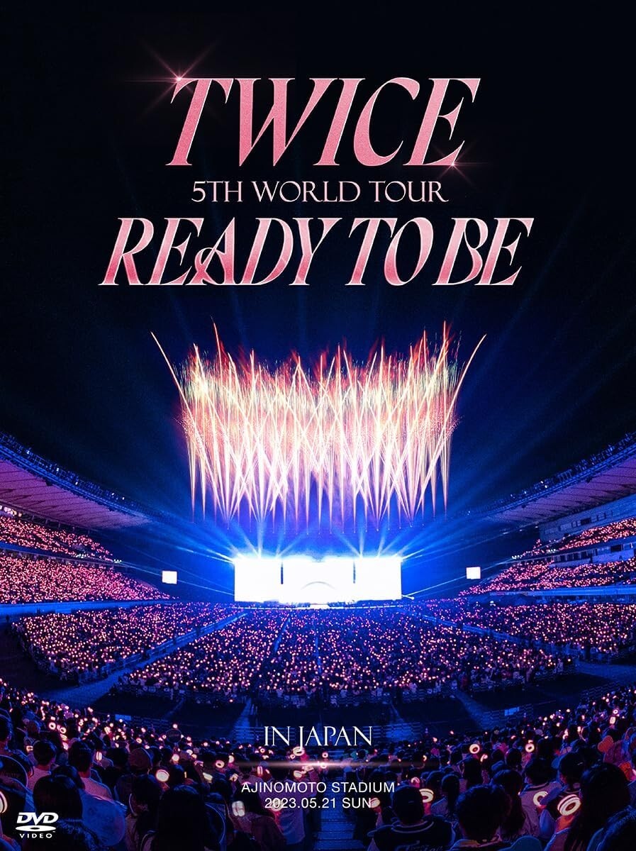 TWICE 5TH WORLD TOUR READY TO BE in JAPAN DVD First Limited edition NEW