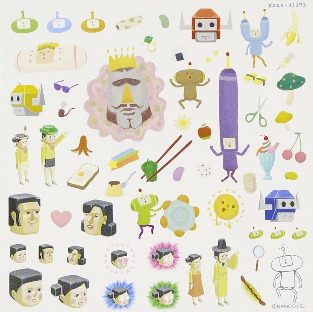 We Love Katamari Damacy Original Soundtrack PS2 Japan GAME MUSIC CD New