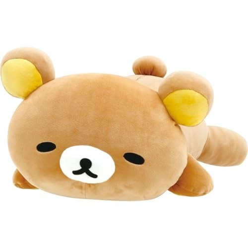 San-X Rilakkuma &quotJust Doing It&quot Series Cuddle Plush Toy for Staying New
