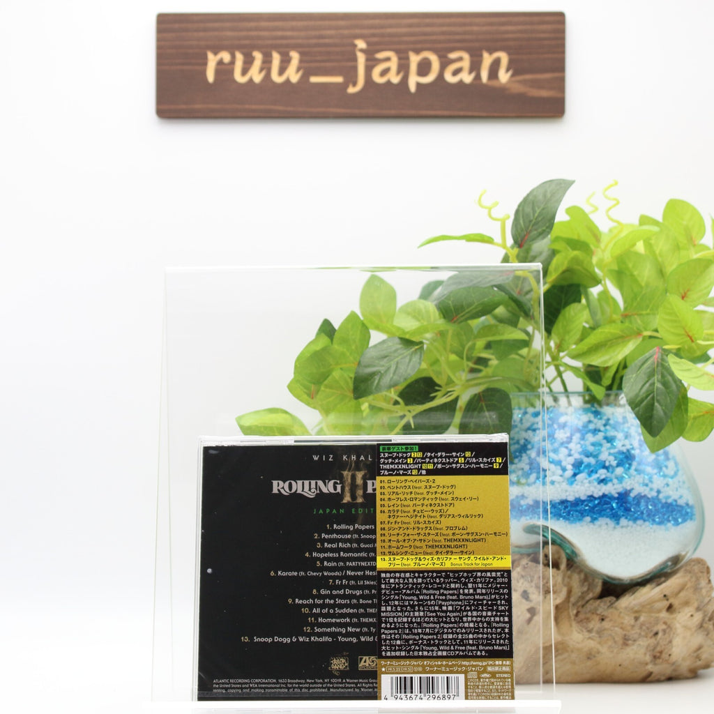 New WIZ KHALIFA-ROLLING PAPERS 2-JAPAN CD BONUS TRACK
