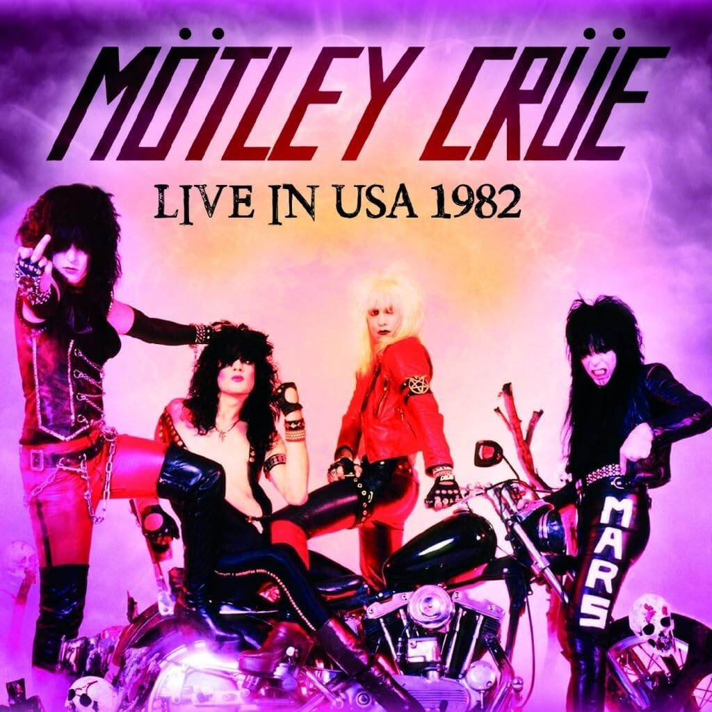 MOTLEY CRUE -  LIVE IN USA 1982  IACD11158 2023 CD From Japan NEW