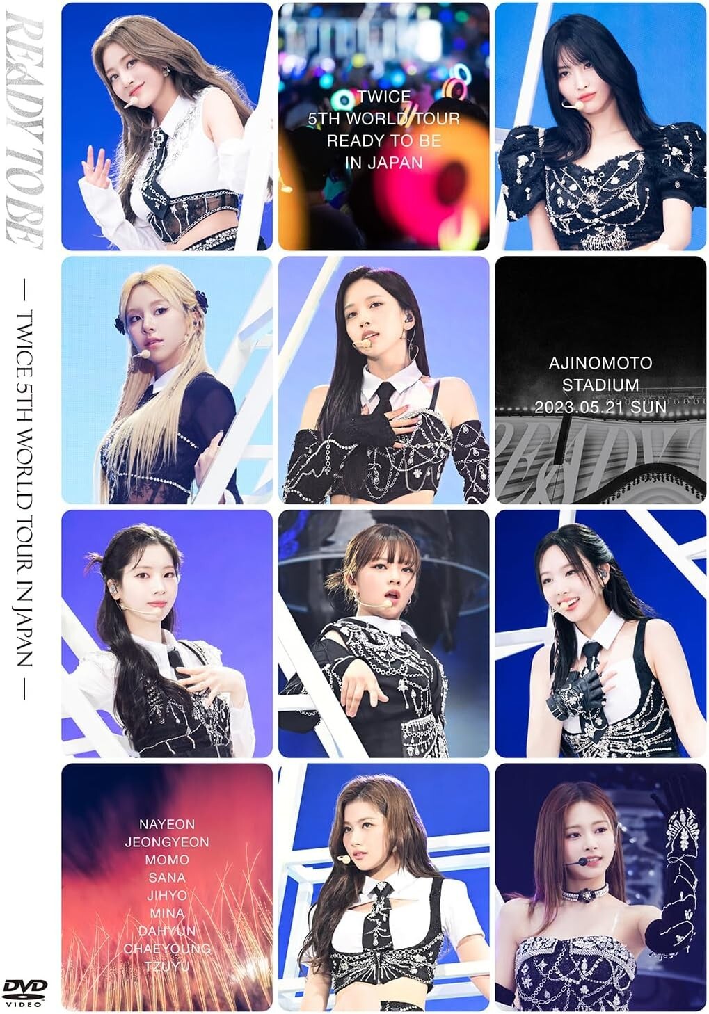 TWICE 5TH WORLD TOUR READY TO BE in JAPAN Standard Edition DVD WPBL-90645 New
