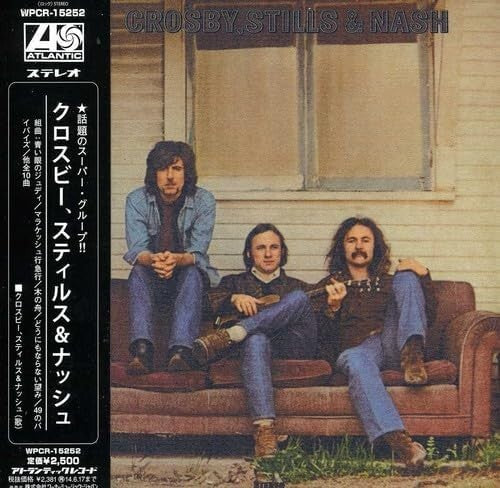 CROSBY STILLS & NASH JAPAN MINI LP CD New