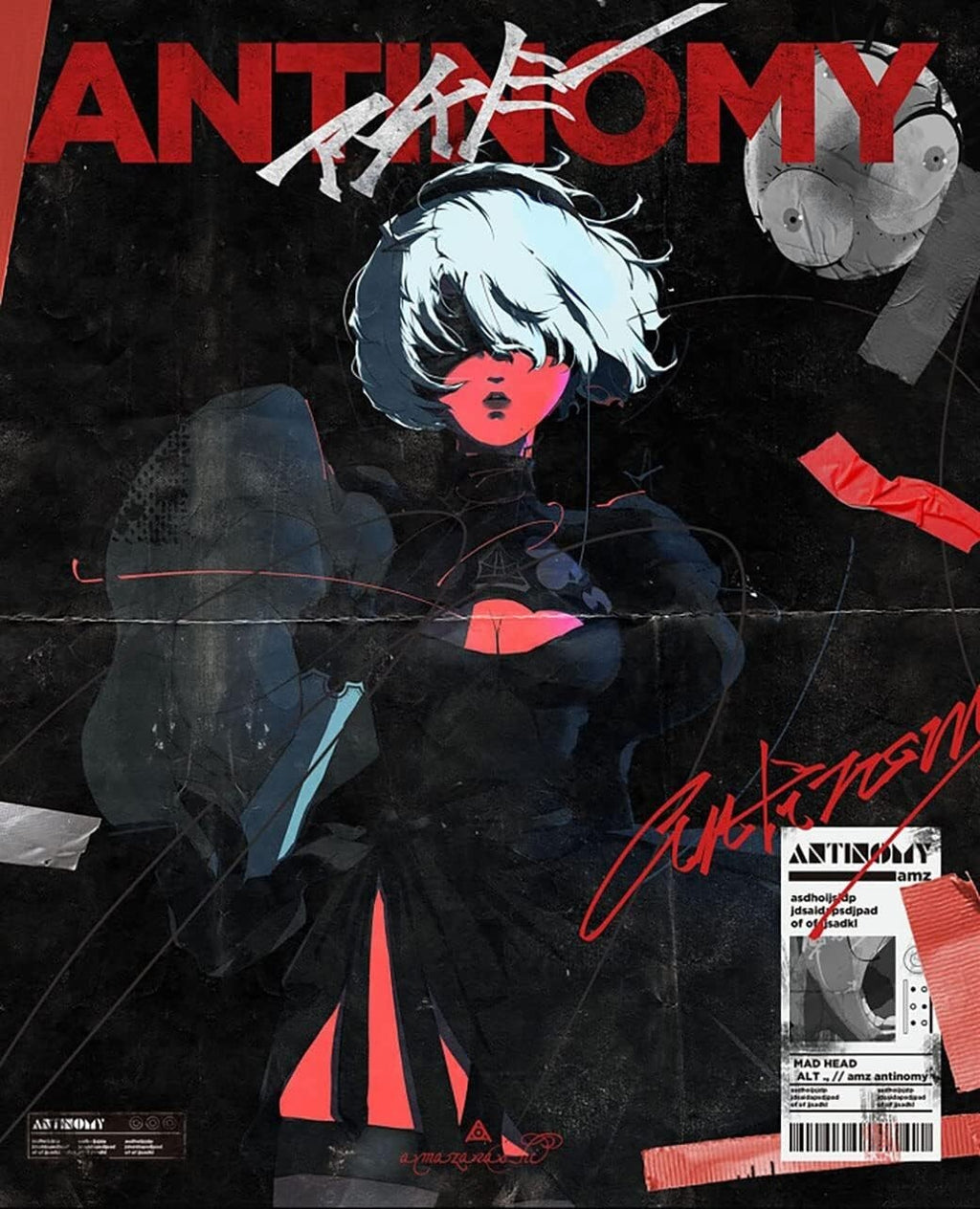 amazarashi NieR:Automata Ver1.1a  Antinomy Limited Edition Blu-ray CD AICL-4336