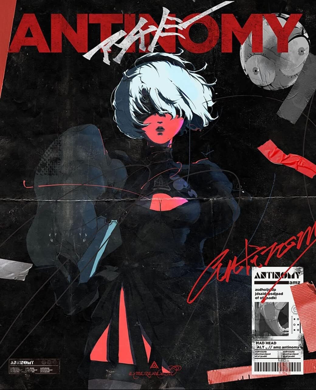 amazarashi NieR:Automata Ver1.1a  Antinomy Limited Edition Blu-ray CD AICL-4336