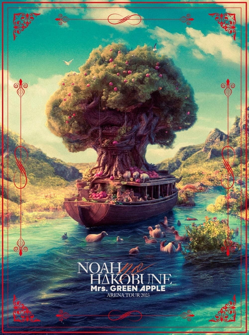 Mrs. GREEN APPLE ARENA TOUR 2023 “NOAH no HAKOBUNE” 2DVD JAPAN Standard New